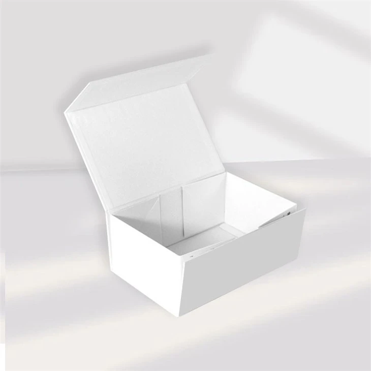 White Gift Box With Magnetic Closure
